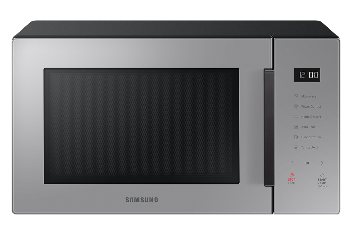 Samsung 30L Electronic Microwave Oven - Bespoke Clean Grey